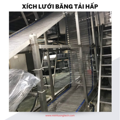 XÍCH LƯỚI BĂNG TẢI HẤP 